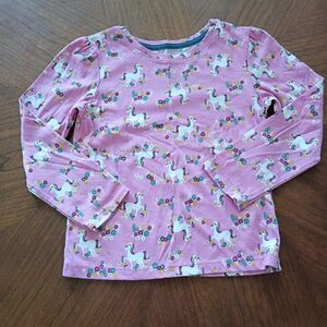Garanimals Pink Long Sleeve Tee with Dog Print - Size: 5      (1205)